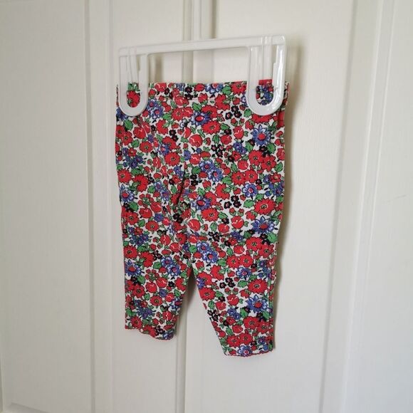 5/$10 Carters floral leggings size 6 m - Picture 4 of 4
